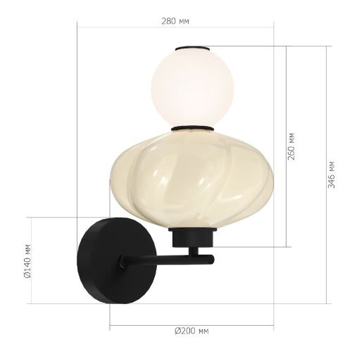 Бра ST Luce Florentini (Флорентини) SL6134.411.01