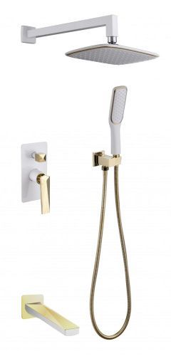 Душевая система Boheme Venturo 384-W-2 встраиваемая цвет белый