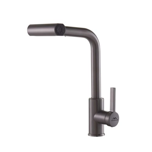 Смеситель для кухни Fashun A56131-17 на мойку графит