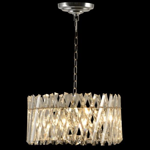 Люстра подвесная Natali Kovaltseva CROWN (ЦРОВН) CROWN 81434/6C CHROME