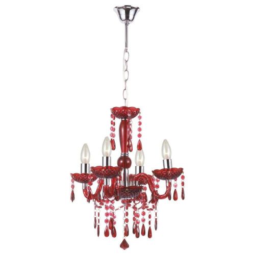 Люстра подвесная Globo Cuimbra Red (Цуимбра Ред) 63111-4