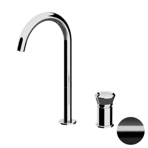 Смеситель Remer Element ET57LCFP на раковину черный