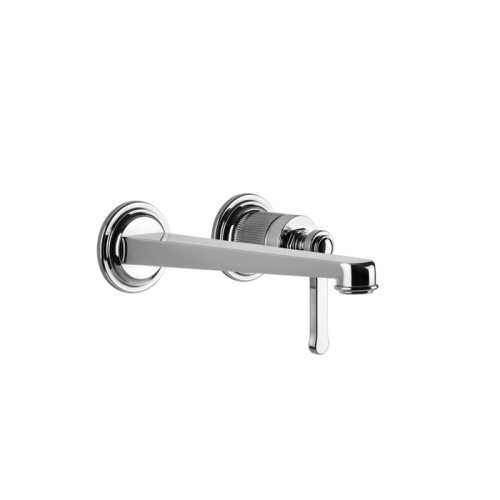 Смеситель для раковины Gessi Venti20 65089#031 встраиваемый в стену хром (внешняя часть)