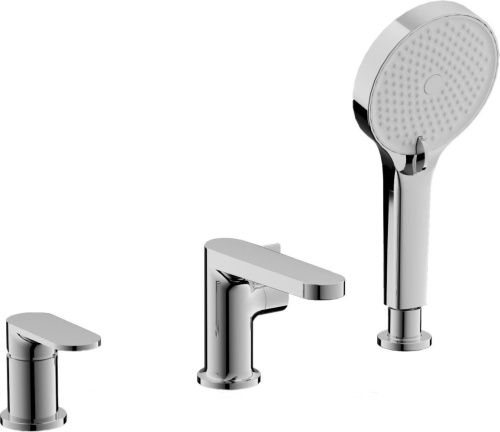 Смеситель Belz B713 B66713 на борт ванны хром