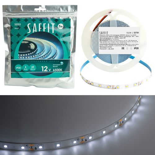 Светодиодная лента Saffit SST01 55239