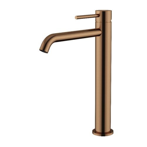 Смеситель для раковины Knotlor ECLIPSE SS-21/RB на столешницу бронза