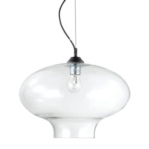 Светильник подвесной Ideal lux Bistro (Бистро) Bistro SP1 Round Trasparente