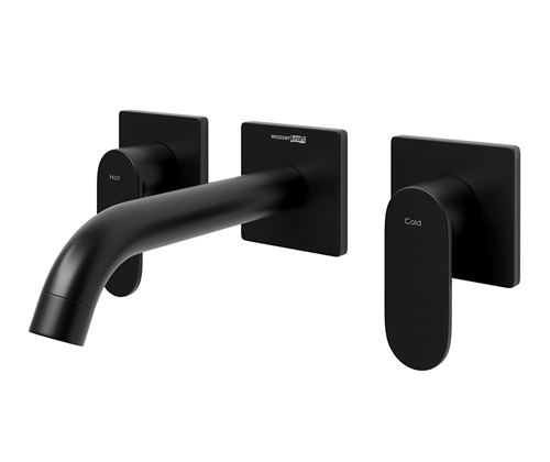 Смеситель WasserKRAFT Elbe 7400 7445 встраиваемый черный