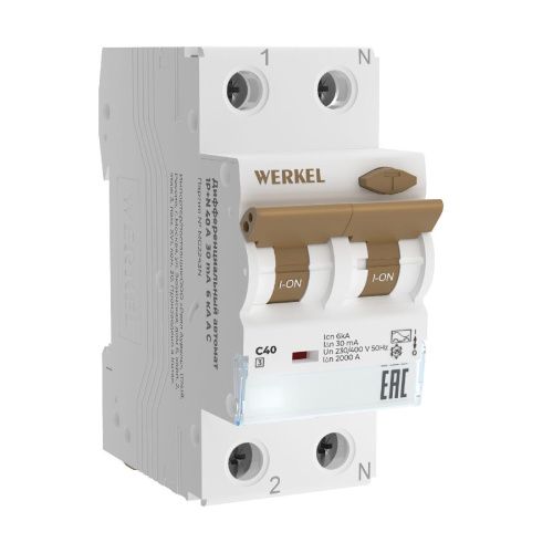 Дифференциальный автомат Werkel 4690389201752