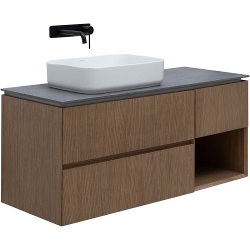 Тумба под раковину Allen Brau Infinity 1.21005.NO 120х50 подвесная цвет коричневый