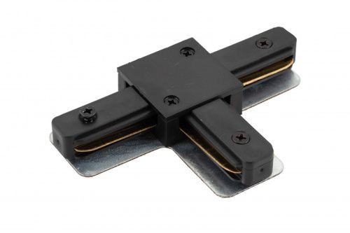 Коннектор T-образный Denkirs DK Track Black (ДК Трацк Блацк) TR1103-BK