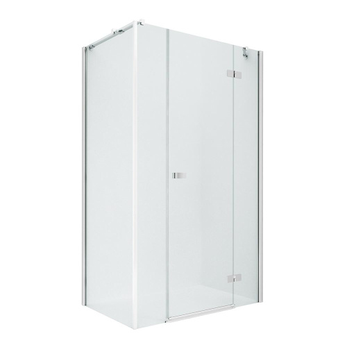 Душевой уголок New Trendy REFLEXA Chrome EXK-5095 150х90 стекло прозрачное профиль хром глянцевый без поддона