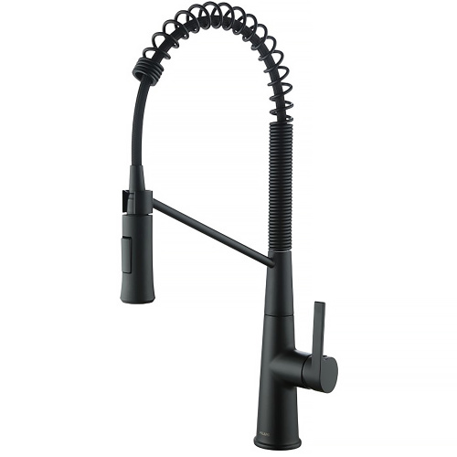 Смеситель для кухни Azario Spring AZ-VGT569183PA на мойку черный