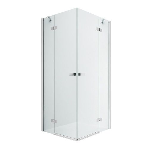 Душевой уголок New Trendy REFLEXA Chrome EXK-5185 120х110 стекло прозрачное профиль хром без поддона