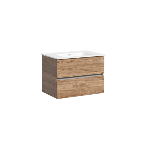 Тумба под раковину Sancos Urban UR70ECH 69х45х55 подвесная цвет дуб чарльстон