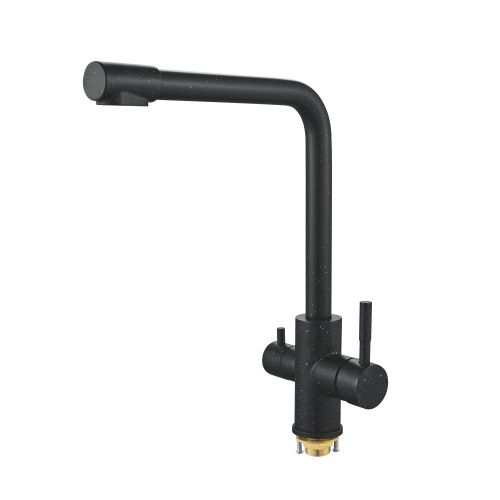 Смеситель для кухни Shevanik S868H на мойку черный