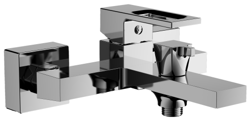 Смеситель для ванны и душа BELZ B60658 настенный хром