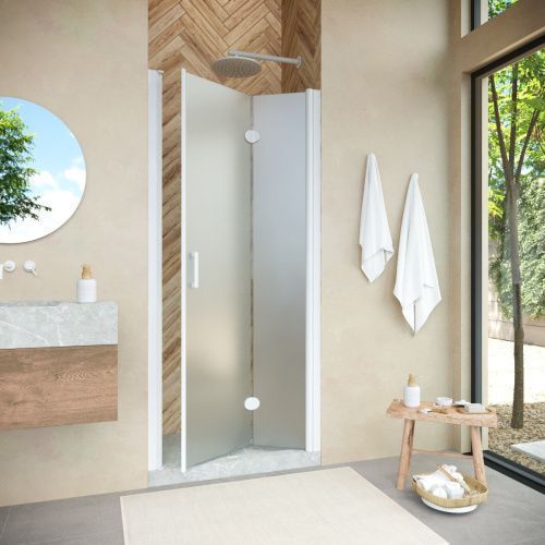 Душевая дверь Vegas-Glass GPS NOVO GPS NOVO 95 01 10 R 95х190 стекло матовое профиль белый