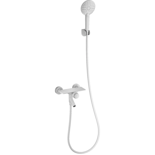 Смеситель для ванны Wonzon & Woghand Click WW-FE05L221-MW настенный белый