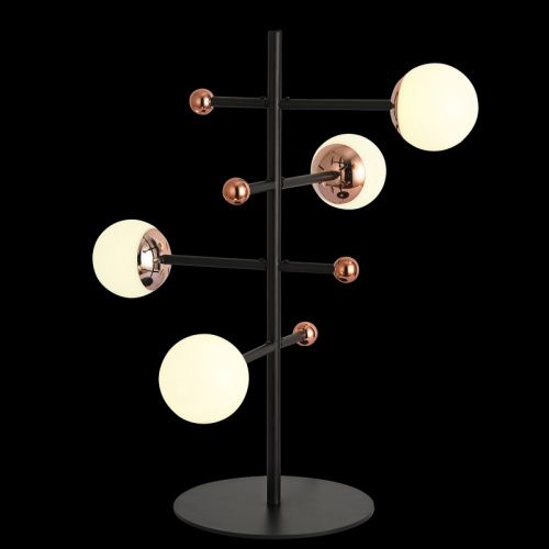 Настольная лампа Natali Kovaltseva Loft (Лофт) LED LAMPS 81344/1T GOLD BLACK