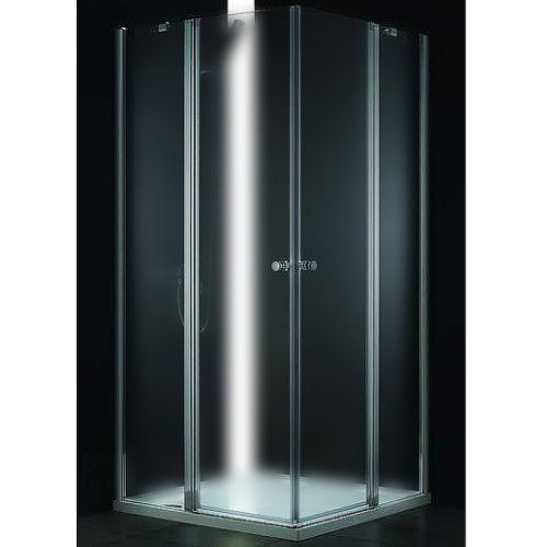 Душевой уголок Cezares ELENA ELENA-W-A-22-120-P-Cr 120х120 стекло рифленое профиль хром без поддона