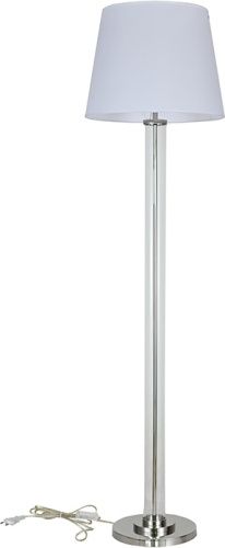 Торшер Newport 3690 3691/FL nickel без абажура