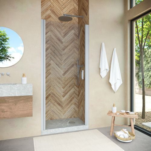 Душевая дверь Vegas-Glass EP NOVO EP NOVO 60 07 crystalvision 60х190 стекло прозрачное профиль хром