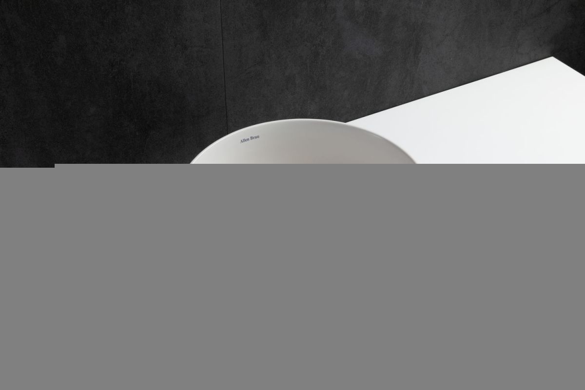 Раковина керамическая Allen Brau Fantasy 4.11032.21 40х40 накладная цвет белый без отверстий под смеситель