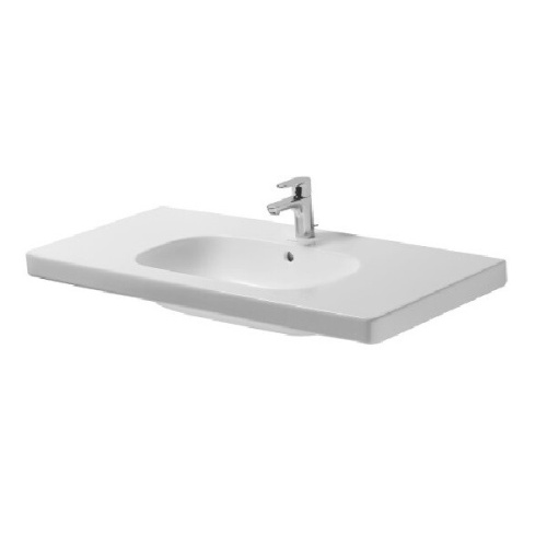 Раковина Duravit D-Code 105 см 3421000002 подвесная цвет белый