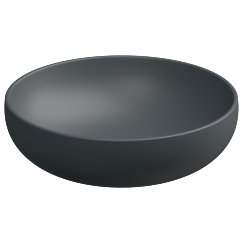 Раковина керамическая GSG Ceramic Design Easy EALAVRO45028 45х45 накладная цвет черный