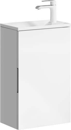 Тумба под раковину Aqwella Accent ACC0104W 41x25x65 подвесная