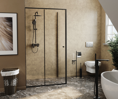 Душевой уголок WasserKRAFT Dill 61S 61S17 100x80 стекло прозрачное 6 мм - фото 4