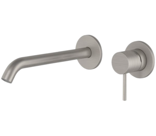 Смеситель для раковины Remer X Style Inox SSX15PL встраиваемый в стену нержавеющая сталь