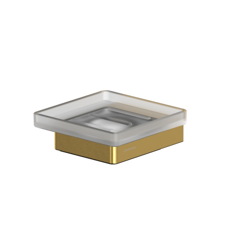 Мыльница Whitecross Cubo gold brushed CU2420GLB