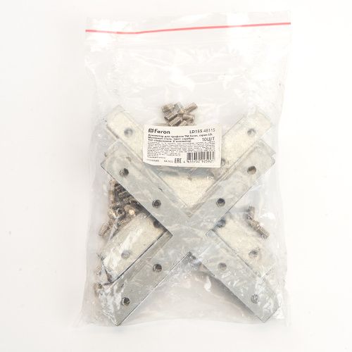 Соединитель X для профилей CAB Feron LD155 48115