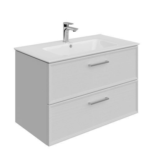 Тумба под раковину Kerama Marazzi GEOMETRICA PIA.CL.85\WHT.M 83х45х53 подвесная цвет белый