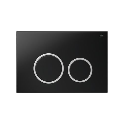 Клавиша смыва механическая IDDIS Unifix UNI03BCi77 цвет черный