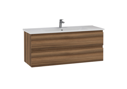 Тумба с раковиной Creavit Alinda AD0120.10.VV + SU120 120 см