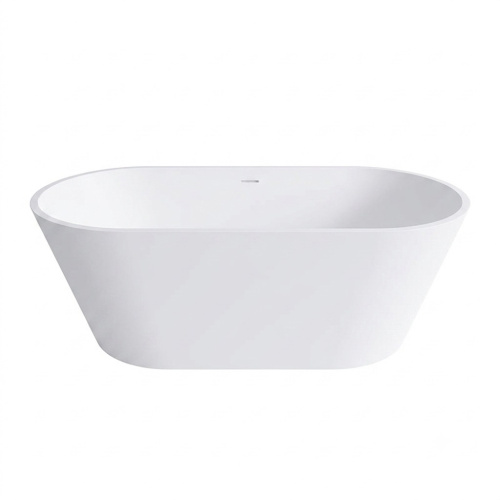 Ванна из искусственного камня Solid Surface Cezares COMFORT CZR-COMFORT-170-75-53-SSB 170х75 отдельностоящая овальная