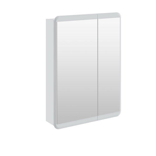 Зеркало-шкаф RUNO ЭРИКА 00-00004153 60х81 подвесной цвет белый