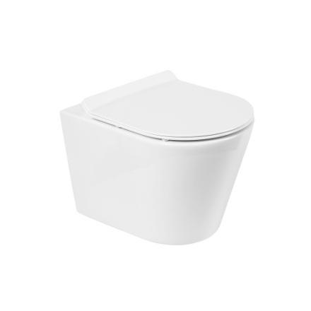 Чаша унитаза BelBagno FLAY-R BB053CHR подвесная