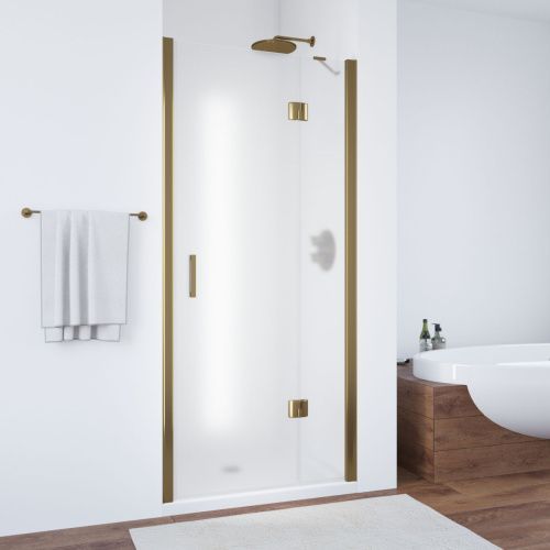 Душевая дверь Vegas-Glass AFP TUR+NOVO AFP TUR NOVO h1890 90 05 10 R 90х190 стекло матовое профиль бронза