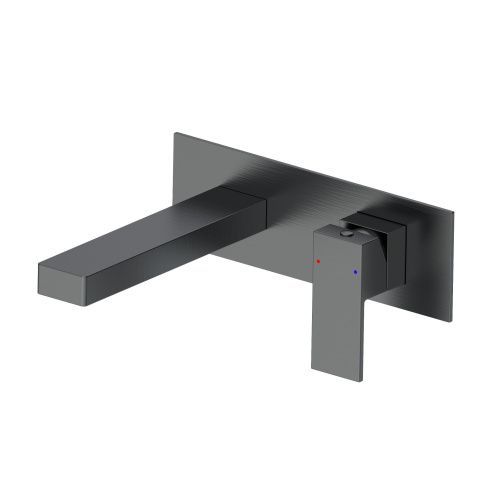 Смеситель Wonzon & Woghand Cube WW-88869016-BGM встраиваемый в стену графит
