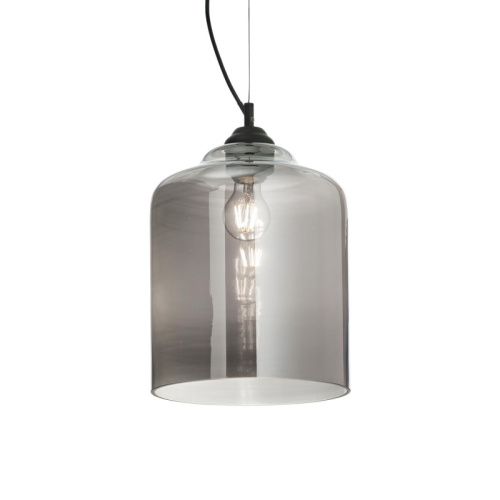 Светильник подвесной Ideal lux Bistro Fume (Бистро Фуме) Bistro SP1 Square Fume