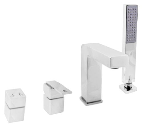 Смеситель RavSlezak LOIRA LR565.5P на борт ванны хром