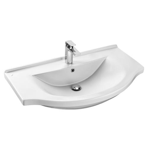 Раковина Santek Эльбрус 91 см WH110790 накладная цвет белый