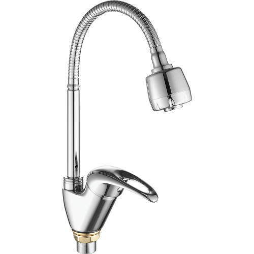 Смеситель для кухни Fashun A4303 на мойку хром