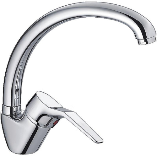 Смеситель для кухни Haiba HB63 HB4163 на мойку хром