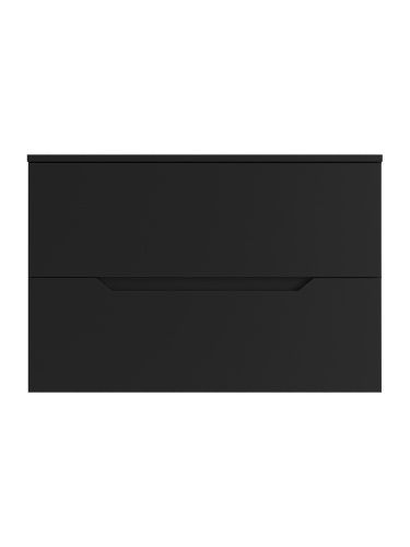 Тумба под раковину Orange Line Li-80TubMDF 81х46х54 подвесная цвет черный