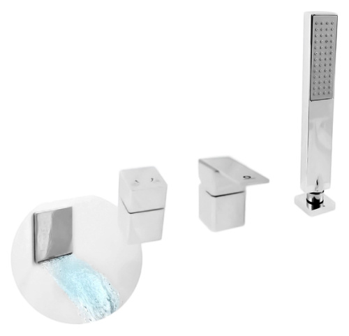 Смеситель RavSlezak LOIRA LR563.5P на борт ванны хром